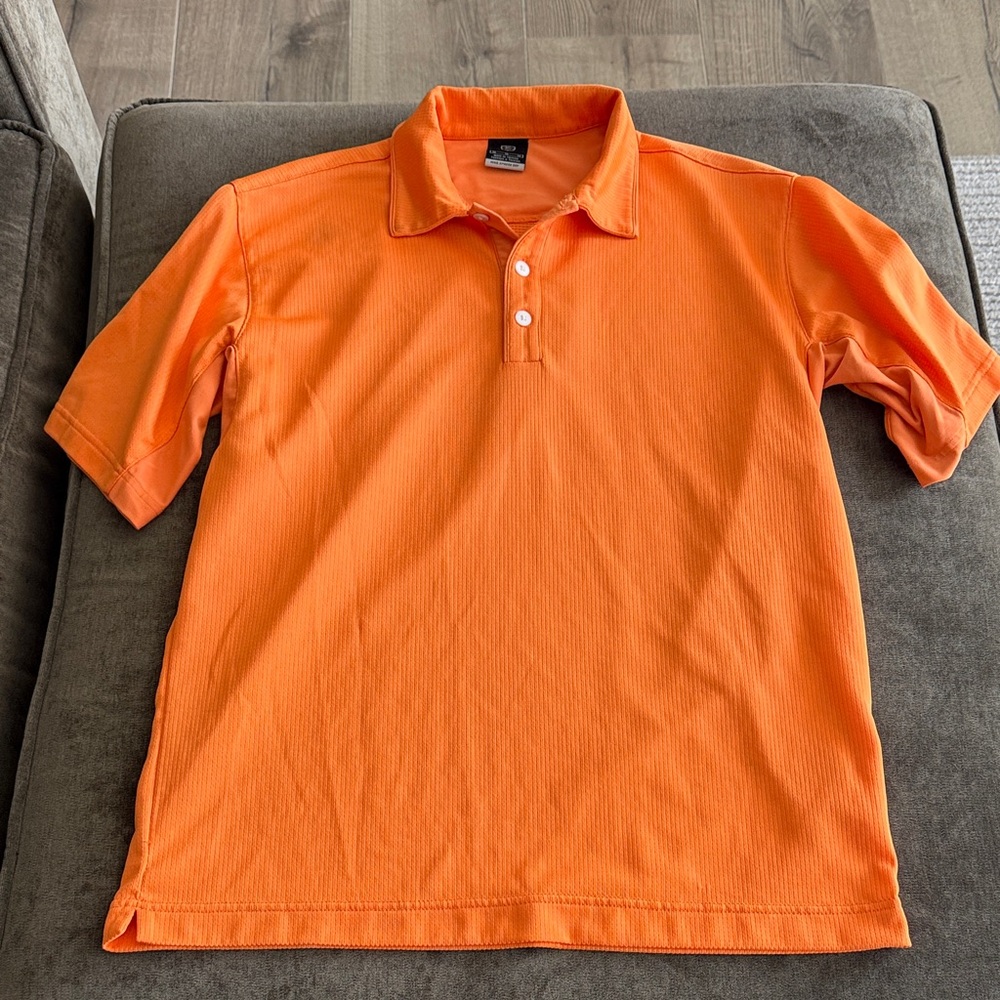 Nike Golf Orange Polo Shirt